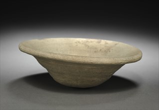 Bowl, 222-650. Iran, Sasanian Period, 3rd-7th Century. Earthenware