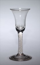 Wine Glass, 1750-1799. England, 18th century. Glass; diameter: 6.1 cm (2 3/8 in.); overall: 15.6 x