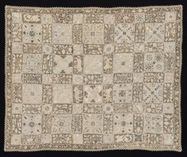 Cloth with Unicorns, Dragons, Other Animals, and Floral Patterns, 19th century. Italy, 19th century
