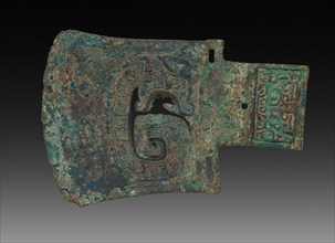 Axe, 1766-1045 BC. China, Shang dynasty (c.1600-c.1046 BC). Bronze; overall: 21.2 x 14.2 cm (8 3/8