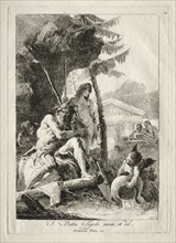 Figures Fluviales. Giovanni Domenico Tiepolo (Italian, 1727-1804). Etching