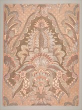 Textile Fragment, c. 1715-1725. France, early 18th century, late Baroque (1715-1725). Lampas weave,