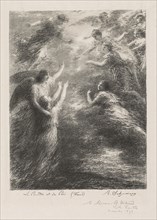 Le Paradis et la Peri, 1893. Henri Fantin-Latour (French, 1836-1904). Lithograph