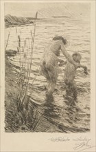 Première, 1890. Anders Zorn (Swedish, 1860-1920). Etching and drypoint