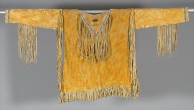 Beaded Shirt, late 1800s. America, Native North American, Plains, Gaigwu (Kiowa), Post-Contact.