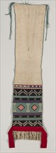 "Hopi Brocade" style Dance Sash, c. 1880-1900. America, Native North American, Southwest, Pueblo