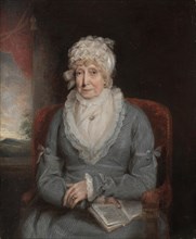 Portrait of a Woman (Mrs. Ann Hivlyn), early 1800s. America or England, 19th century. Oil on wood;