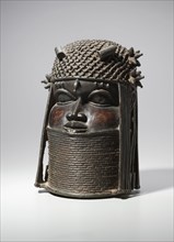Head, possibly mid 1500s or early 1600s. Guinea Coast, Nigeria, Benin Kingdom, Edo, possibly mid