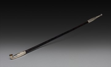 Tobacco Pipe, 19th century. Japan, Edo Period (1615-1868). Wood and metal; overall: 40.2 cm (15