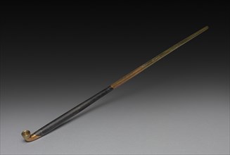 Tobacco Pipe, 18th-19th century. Japan, Edo Period (1615-1868). Metals; overall: 36.9 cm (14 1/2 in