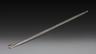 Tobacco Pipe, 1800s-1900s. Japan, 19th-20th century. Metal; overall: 40 cm (15 3/4 in.).