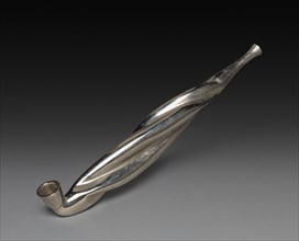 Tobacco Pipe, 1800s-1900s. Japan, 19th-20th century. Metal; overall: 23 cm (9 1/16 in.).