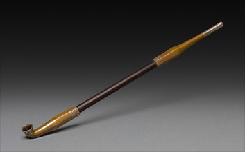 Tobacco Pipe, 18th-19th century. Japan, Edo Period (1615-1868). overall: 18.8 cm (7 3/8 in.).