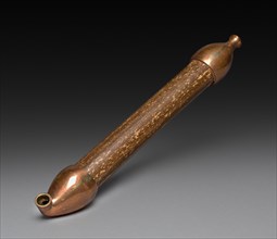 Tobacco Pipe, 19th century. Japan, Edo Period (1615-1868). Bamboo and copper; overall: 27 cm (10