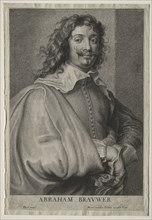 Adrian Brower. Schelte Adams Bolswert (Flemish, 1586-1659). Etching and engraving