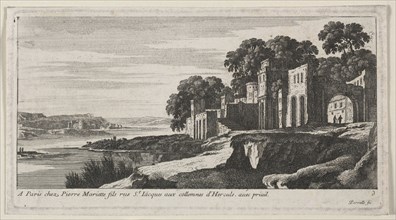 Landscape. Gabriel Perelle (French, c. 1603-1677). Etching