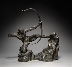 Herakles the Archer, 1908-1909. Emile Antoine Bourdelle (French, 1861-1929). Bronze; overall: 61.6