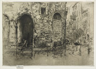 Two Doorways, 1880. James McNeill Whistler (American, 1834-1903). Etching and drypoint