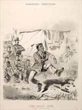 Campaign Sketches:  Our Jolly Cook, 1863. Winslow Homer (American, 1836-1910). Lithograph