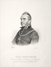 Portrait of Dr. Karl Joseph Meyer, 1844. Joseph Kriehuber (German, 1800-1876). Lithograph