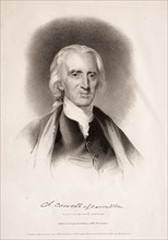 Charles Carroll of Carrollton, Maryland, 1832. Albert Newsam (American, 1809-1864). Lithograph