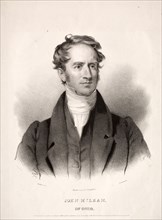 John McLean of Ohio, 1832. Albert Newsam (American, 1809-1864). Lithograph