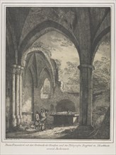Notable Buildings of the Middle Ages in Germany:  Ruins of the Church of the Virgin with the Tomb