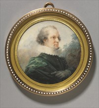 Portrait of a Man with a White Ruff, c. 1790. Heinrich Friedrich Füger (German, 1751-1818).