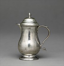 Covered Cream Jug, c. 1740-1760. Europe, probably England, 18th century. Silver; overall: 11.2 cm