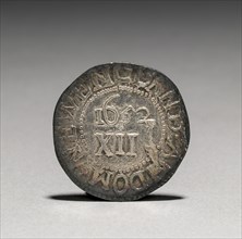 Oak Tree Shilling (reverse), 1652. John Hull (American, 1624-1683), Robert Sanderson (American,