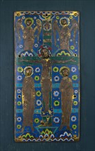 Plaque from a Book Cover with the Crucifixion, 1st half of 1200s. France, Limousin, Limoges, Gothic