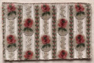 Textile Fragment, 1774-1793. France, 18th century, Period of Louis XVI (1774-1793). Velvet (cut and
