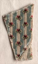 Textile Fragment, 1774-1793. France, late 18th century, Period of Louis XVI (1774-1793). Velvet;
