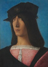 Portrait of a Man, c. 1510s. Bartolomeo Veneto (Italian, 1531). Oil on wood, transferred to wood;
