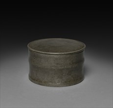 Pewter Jar (lid), 1600s-1800s. Japan, 17th-19th century. Pewter; overall: 21.6 cm (8 1/2 in.).