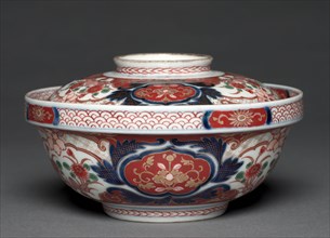 Covered Bowl: Imari Ware with Lid , 1800s. Japan, Saga Prefecture, Arita Kilns, 19th century. White