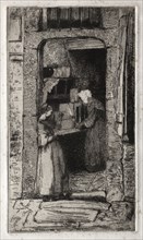 Twelve Etchings from Nature:  La Marchande de Moutarde, 1858. James McNeill Whistler (American,
