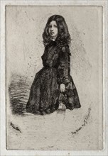 Twelve Etchings from Nature:  Annie, 1858. James McNeill Whistler (American, 1834-1903). Etching