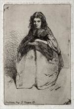 Twelve Etchings from Nature:  Fumette, 1858. James McNeill Whistler (American, 1834-1903). Etching