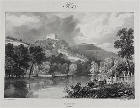 Voyages pittoresques et romantiques dans l'ancienne France.  Auvergne:  Château Neuf, 1825. James