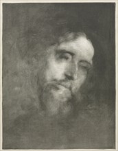 Alphonse Daudet, 1893. Eugène Carrière (French, 1849-1906). Lithograph; sheet: 58.6 x 45.7 cm (23