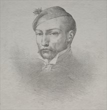 Théodore Géricault. Léon Cogniet (French, 1794-1880). Lithograph
