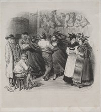 Musical Works of Ernest Doré:  Souvenir of Alsace, Alsatian Dance - Title Page. Gustave Doré