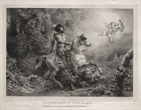 Henry IV, King of France. Horace Vernet (French, 1789-1863). Lithograph