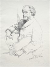 Henri Fantin-Latour, 1897. William Rothenstein (British, 1872-1945). Lithograph