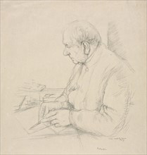 Sir Francis Seymour Haden, 1897. William Rothenstein (British, 1872-1945). Lithograph