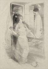 Pierrot. Adolphe Léon Willett (French, 1857-1926). Lithograph