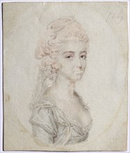 Portrait of a Woman, c. 1776. John I Smart (British, 1741-1811). Graphite and wash on laid paper;