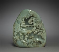 Miniature Mountain with Daoist Paradise, 1736-1795. China, Qing dynasty (1644-1911), Qianlong reign