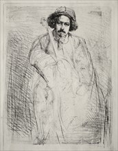 Becquet, 1871. James McNeill Whistler (American, 1834-1903). Etching and drypoint
